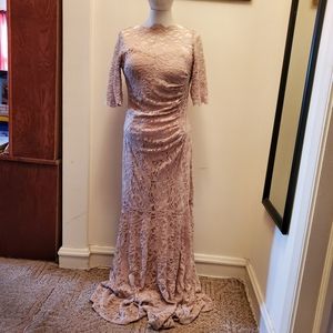 Night Way Champagne Bridesmaid Prom Dress 12